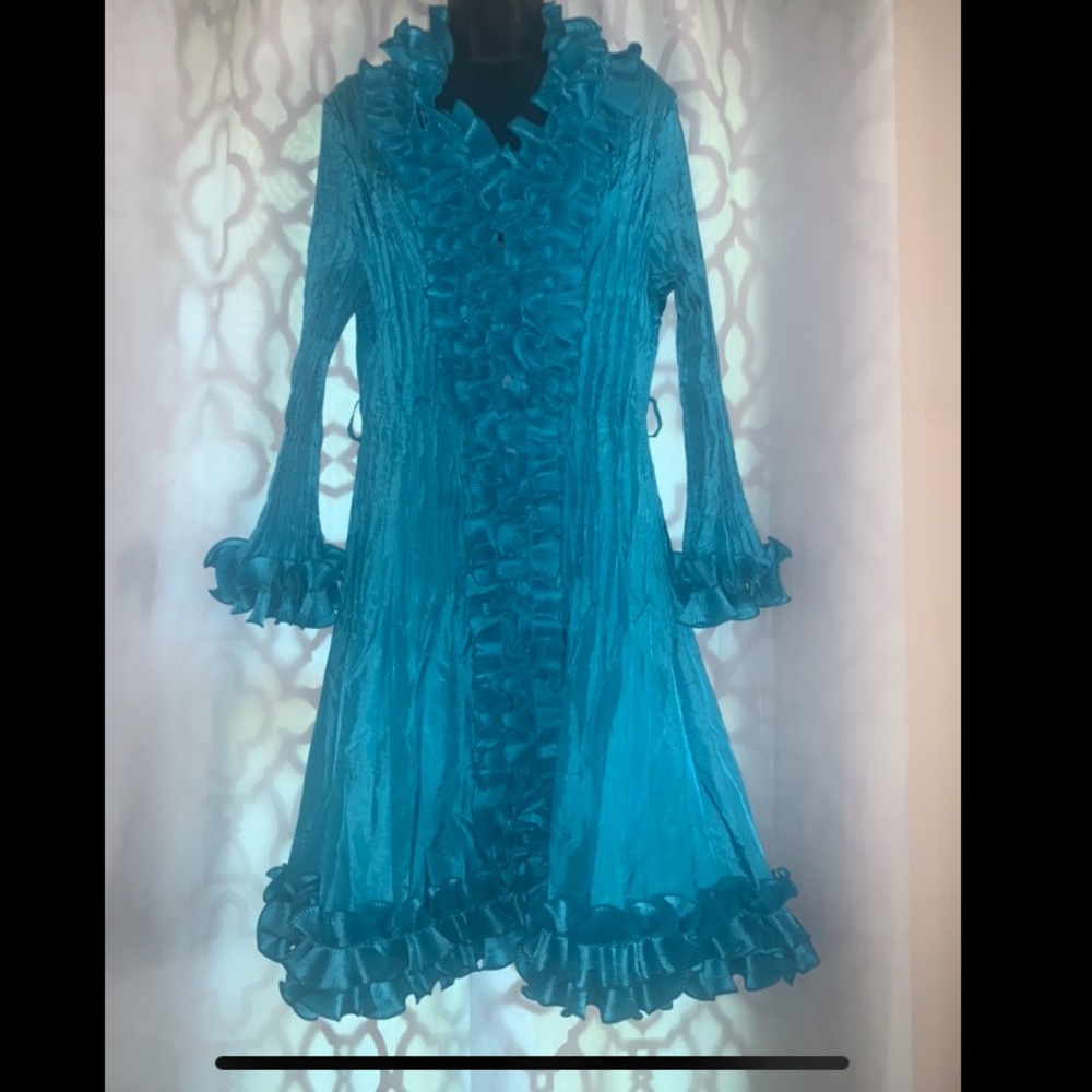 Jerry T Blue Dress